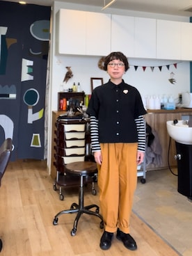 「アイテム（アクセサリー）」を使った、ひとみさん（レディース・154cm・30代）の夏コーディネート