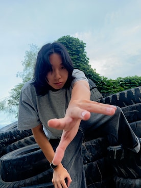 「9090（ナインティナインティ）のアイテム」を使った、fafilifeleeさん（メンズ・173cm）の秋コーディネート