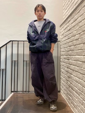 「アイテム（アウトドア/スポーツ）」を使った、Shumpeiさん（メンズ・173cm）の秋コーディネート