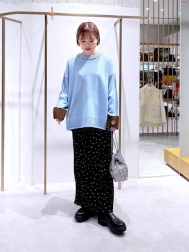 ayaka_lepsimさん（レディース・158cm）の冬コーディネート