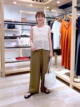 ayaka_lepsimさん(レディース・158cm)の夏コーディネート
