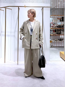 ayaka_lepsimさん(レディース・158cm)の冬コーディネート