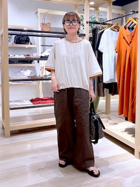 ayaka_lepsimさん(レディース・158cm)の夏コーディネート