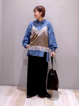 ayaka_lepsimさん（レディース・158cm）の春コーディネート