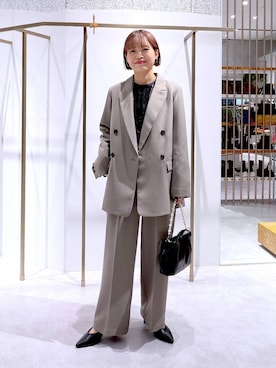 ayaka_lepsimさん（レディース・158cm）の冬コーディネート