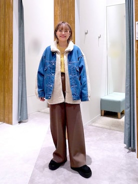 「アイテム（その他シューズ）」を使った、ayaka_lepsimさん（レディース・158cm・20代）の秋コーディネート