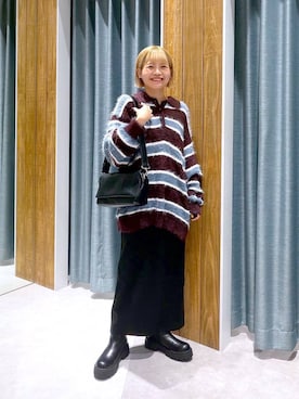 「アイテム（ママ＆ベビー）」を使った、ayaka_lepsimさん（レディース・158cm）の秋コーディネート