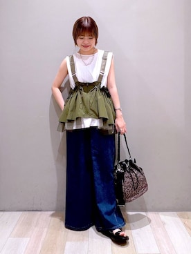 ayaka_lepsimさん(レディース・158cm)の夏コーディネート