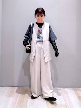 ayaka_lepsimさん（レディース・158cm）の春コーディネート