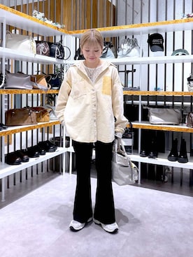 ayaka_lepsimさん（レディース・158cm）の冬コーディネート