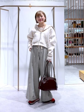 ayaka_lepsimさん（レディース・158cm）の冬コーディネート