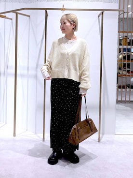 ayaka_lepsimさん（レディース・158cm）の冬コーディネート