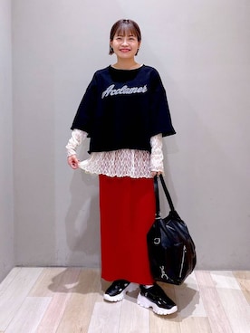 ayaka_lepsimさん（レディース・158cm）の春コーディネート