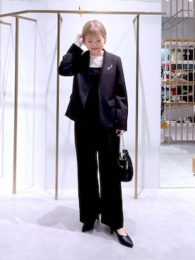 ayaka_lepsimさん（レディース・158cm）の冬コーディネート