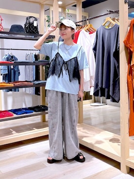ayaka_lepsimさん(レディース・158cm)の夏コーディネート
