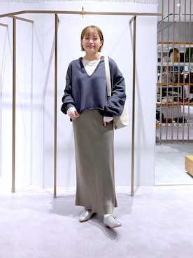 ayaka_lepsimさん（レディース・158cm）の冬コーディネート