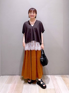 ayaka_lepsimさん(レディース・158cm)の春コーディネート