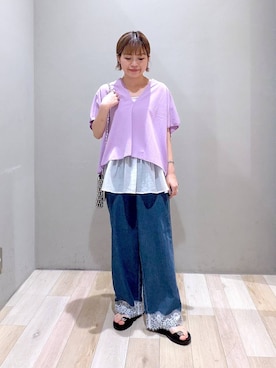 「30代_LEPSIM」｜ayaka_lepsimさん（レディース・158cm）の春コーディネート