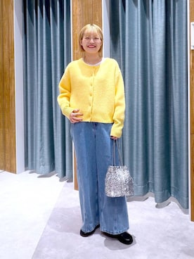 「アイテム（チョーカー）」を使った、ayaka_lepsimさん（レディース・158cm・20代）の冬コーディネート