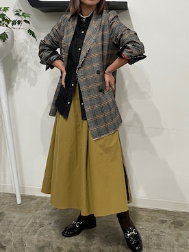 harukaherenciaさん（レディース・155cm）の秋コーディネート