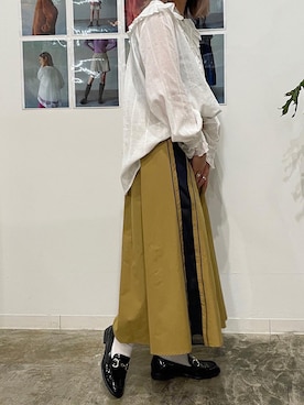 「HERENCIA（ヘレンチア）のアイテム」を使った、harukaherenciaさん（レディース・155cm）の秋コーディネート