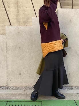 「MARNI（マルニ）のアイテム」を使った、harukaherenciaさん（レディース・155cm）の冬コーディネート