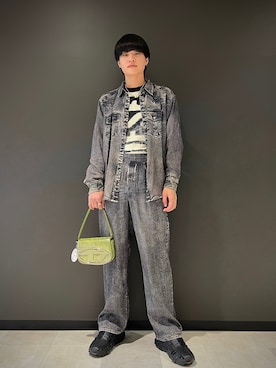 「メンズモデル」｜海輝/かいきさん（メンズ・180cm）の冬コーディネート