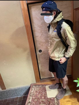 「アイテム（マウンテンパーカー、ゴールド系）」を使った、yahman69さん（メンズ・172cm）の秋コーディネート
