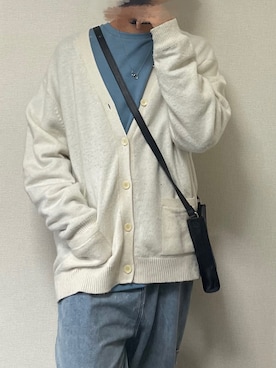 「GU（ジーユー）のアイテム（その他）」を使った、ReN(れん)   さん（メンズ・172cm）の冬コーディネート