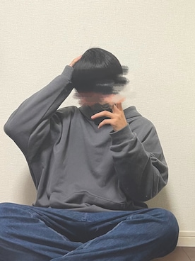 「GU（ジーユー）のアイテム（その他）」を使った、ReN(れん)   さん（メンズ・172cm）の冬コーディネート