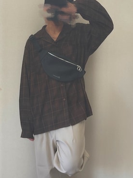 「GU（ジーユー）のアイテム（その他）」を使った、ReN(れん)   さん（メンズ・172cm）の冬コーディネート