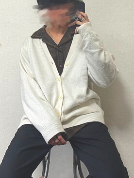 「GU（ジーユー）のアイテム（その他）」を使った、ReN(れん)   さん（メンズ・172cm）の冬コーディネート