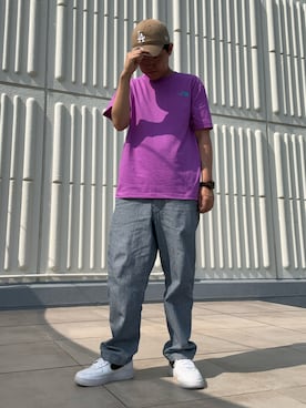 「メンズライクコーデ」｜tomoさん（メンズ・161cm）の秋コーディネート