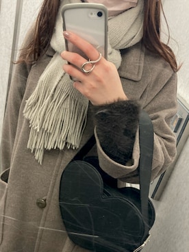 「nuguのorora two fingers ring（リング、シルバー系）」を使った、natsuflowermさん（レディース・159cm）の春コーディネート
