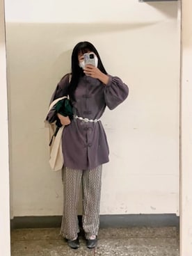 「Aesop（イソップ）のアイテム」を使った、Juanさん（レディース・153cm）の秋コーディネート