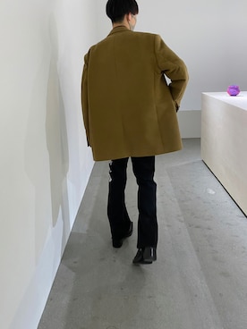 「JOHN LAWRENCE SULLIVAN（ジョンローレンスサリバン）のアイテム（ブーツ）」を使った、cruzrecta11さん（メンズ・178cm）の秋コーディネート
