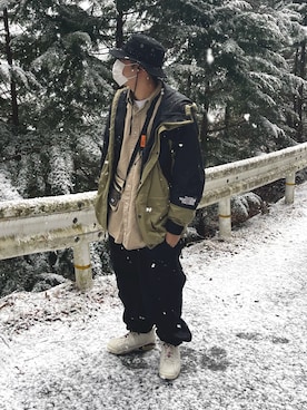 ニケさん（メンズ・176cm）の冬コーディネート