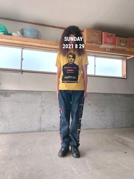 「eb's（エビス）のアイテム」を使った、4n50611さん（メンズ・172cm）の夏コーディネート
