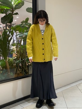 萌桃さん（レディース・164cm）の秋コーディネート