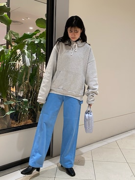 萌桃さん（レディース・164cm）の冬コーディネート