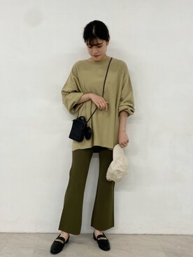 萌桃さん（レディース・164cm）の夏コーディネート