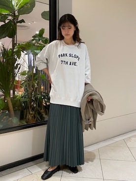 萌桃さん（レディース・164cm）の秋コーディネート