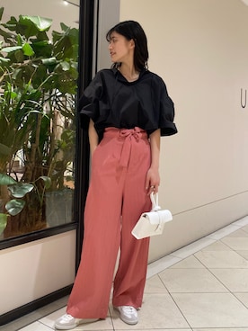 萌桃さん（レディース・164cm）の春コーディネート