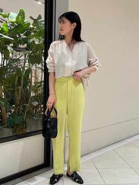 萌桃さん（レディース・164cm）の春コーディネート