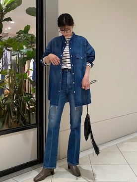 萌桃さん（レディース・164cm）の秋コーディネート