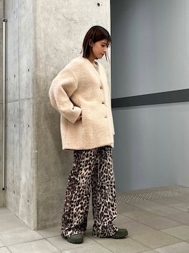 萌桃さん（レディース・165cm）の冬コーディネート