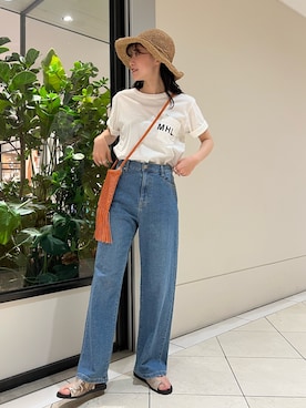 萌桃さん（レディース・164cm）の春コーディネート