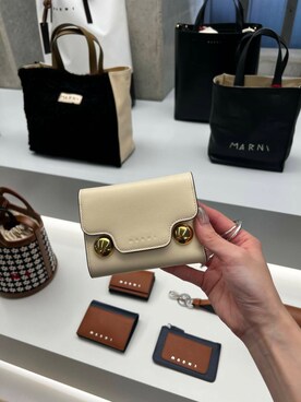 「アイテム（財布）」を使った、萌桃さん（レディース・165cm）の冬コーディネート