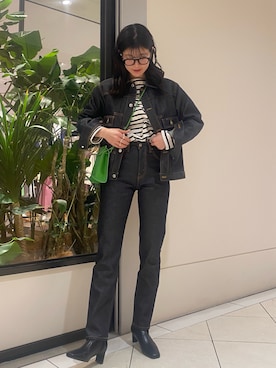 萌桃さん（レディース・164cm）の冬コーディネート