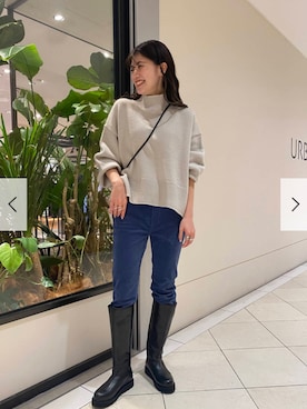 萌桃さん（レディース・164cm）の秋コーディネート